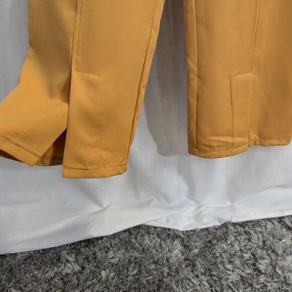 NWT CBR Size Small Mustard Jumpsuit - Picture 3 of 16